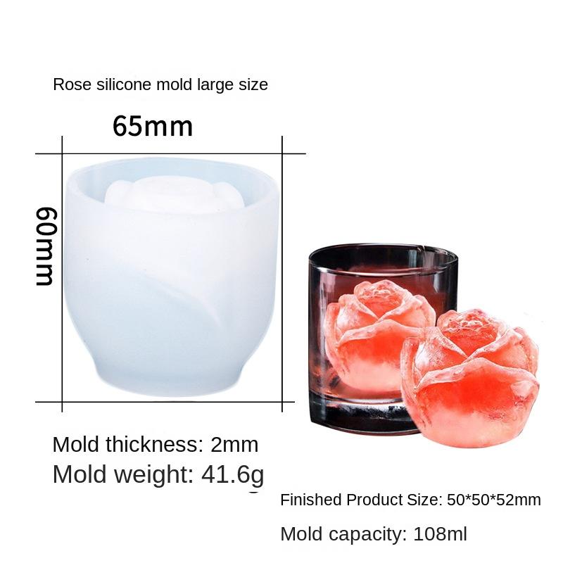 1ks 3D medvídek ledové stereoskopické silikonové formičky Formičky na ledové kostky Forma silikonová zvířecí forma Kostka ledu na kávu, mléko, čaj