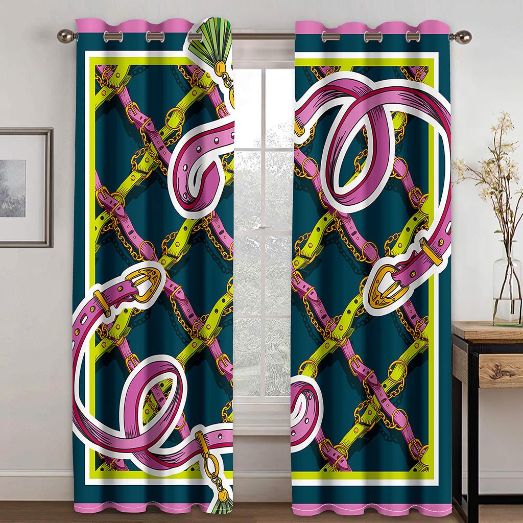 Beautiful Peacock With Flowers Butterfly 3D Digital Printing Bedroom Living Room Window Curtains 2 Panels Bedroom Decor Hooks