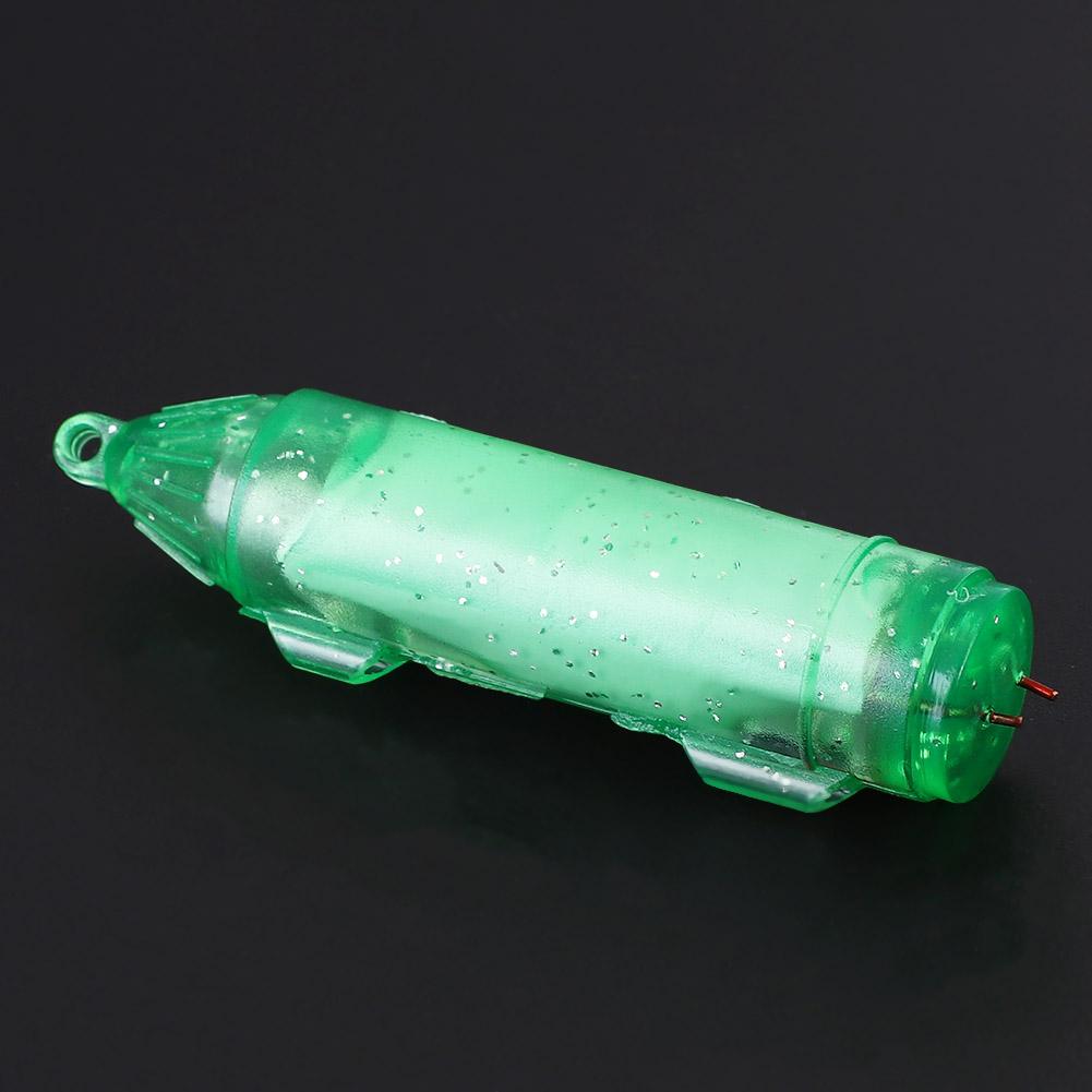 Mini LED Deep Drop Underwater Fishing Squid Fish Lure Light Flashing Lamp(Green)