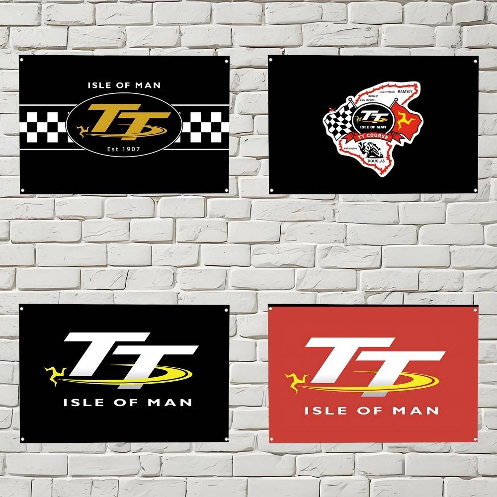 TT IsleOfManMoto Bandiere Arredamento per la Casa Arazzi Stendardi Decorazioni per Sfondo Stendardi Decorazioni per le Feste Sfondi