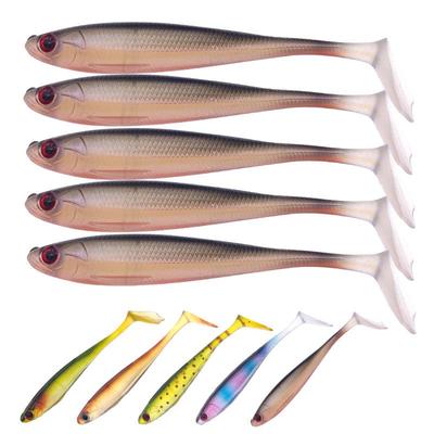 Soft Bait Fishing Lure 9,5cm/5,8g Duck Foot T-Tail Bionic Fish Bait
