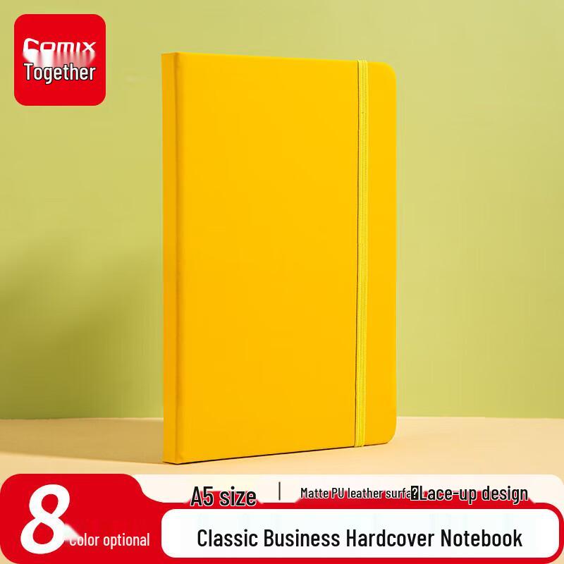 Comix C5902 A5 Leather Notebook