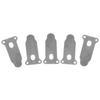5Pcs Valve Plates Tongue Shape Metal Air Compressor Accessories 57mm Long Air Compressor Valve Plate Fitting Set Power Tool Acce