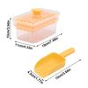 New 34/68 Compartments Ice Cube Mould Press Type With Lid Home Ice Box Ice Tool Ice Compartment Boxs Gifts