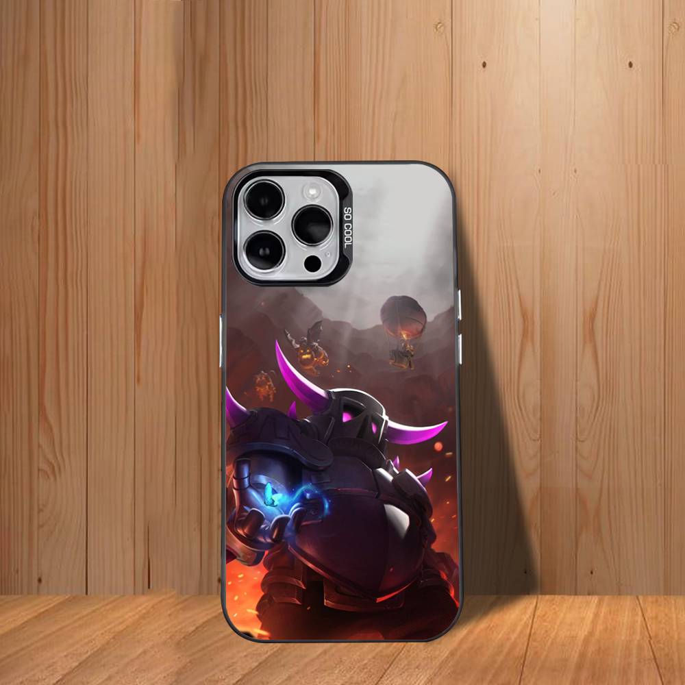 Cool Game A-PEKKA-s Phone Case For iPhone 17,16,15,14,13,12,11,Mini,Pro,SE,MAX White Matte Shockproof Cover