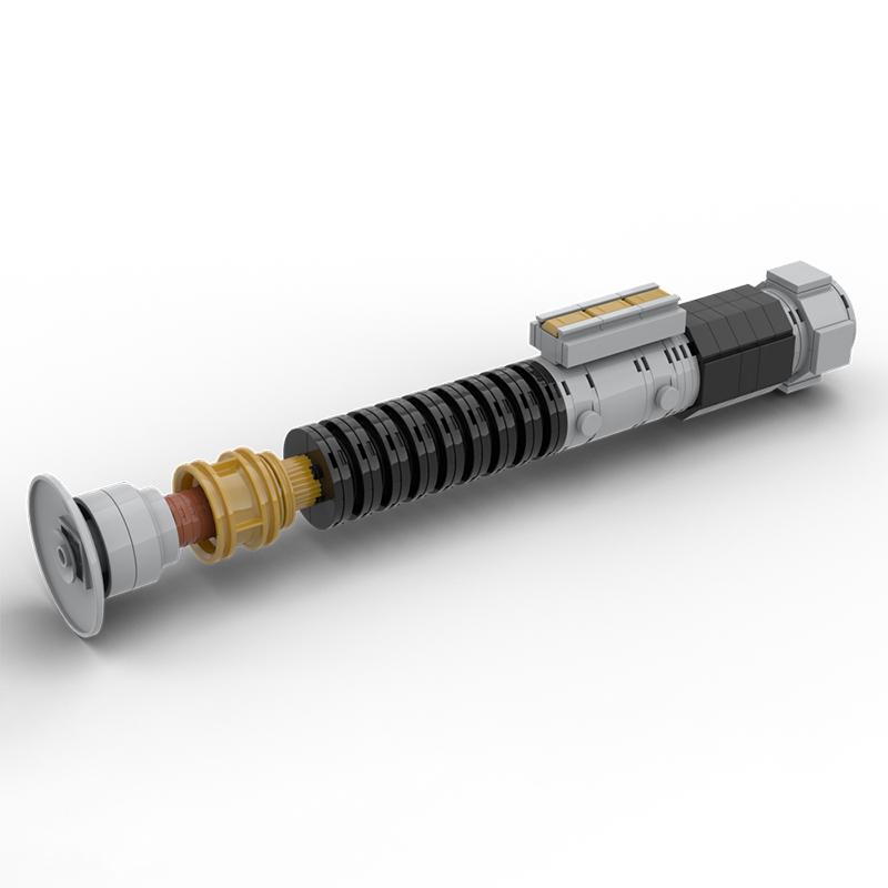 Model Space Movie Figures Weapon Lightsaber Hilt Sets Building Blocks Toys for Children Gift