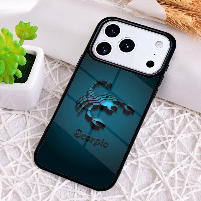Scorpion Scorpio Shockproof Phone Case for iPhone 17 Air 16e 15 11 12 14 13 Pro Max Cover Coque