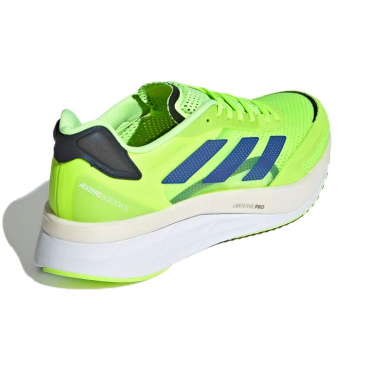 Adidas Adizero Boston 10 'Signal Green Sonic Ink' H67514