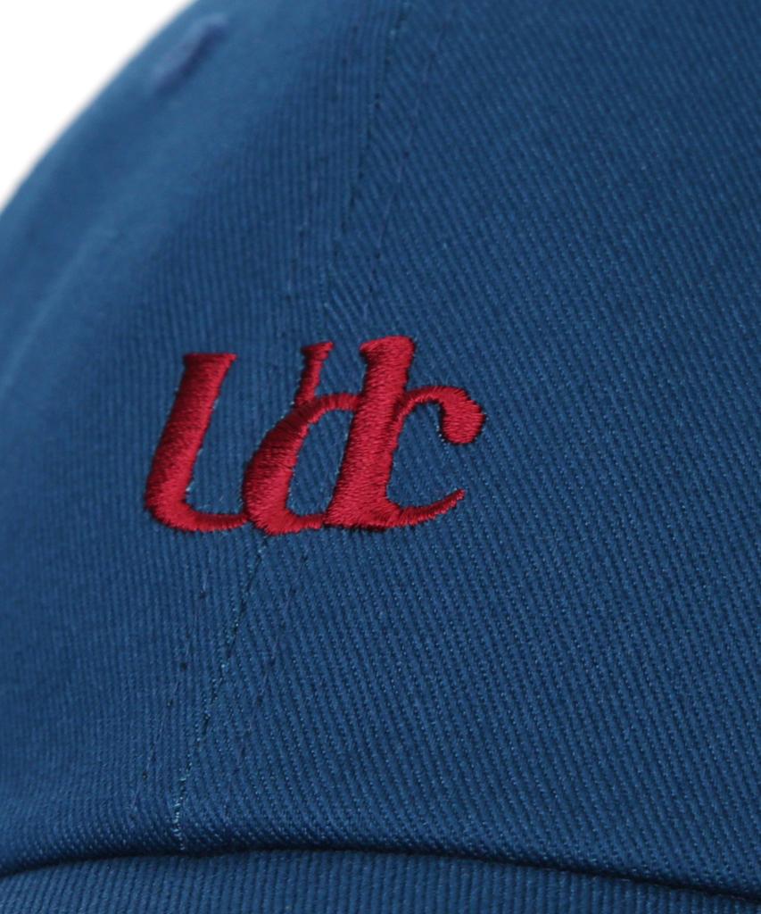 Eondeokeonteulol Cotton Logo Ball Cap Serif Udc / Authenic Bb / Carm Blue