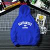 Girl Hoodie With 3d Letter Pattern Thick Fleece Winter Casual Wear For Fall