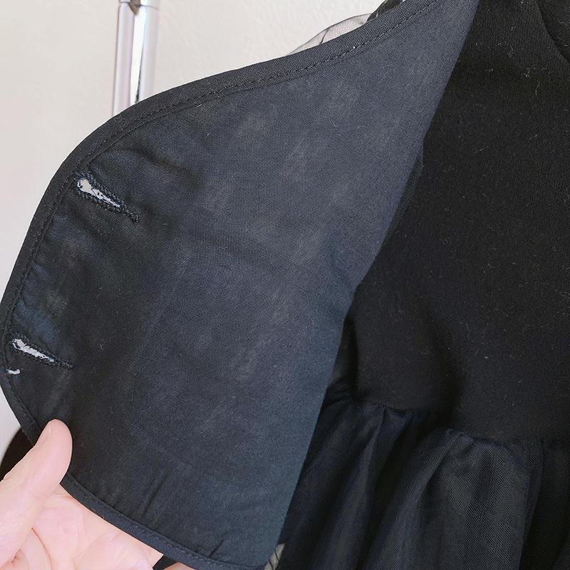 Girls' Spring Two-Piece Set: Vest Jacket + Dress