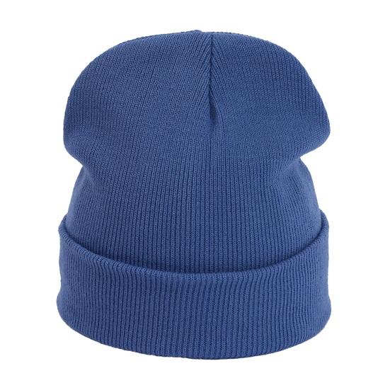 Simple Style Winter Beanies Unisex Solid Color Knit Beanies, Classic Slouchy Skull Cap for Winter, Soft Elastic Casual Warm Headwear Men Women,
