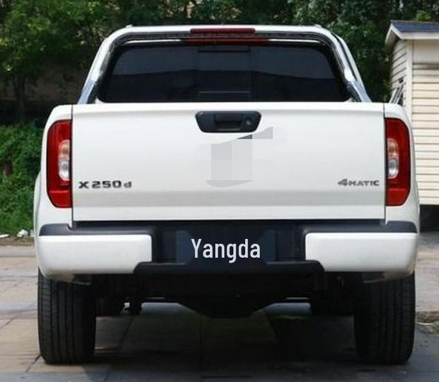 Compatible Mercedes-Benz X250d Tailgate Emblem Black Sticker