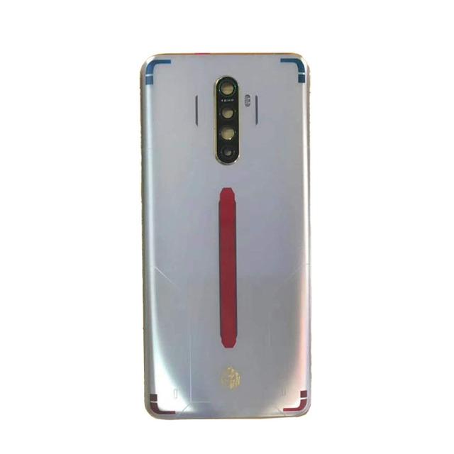 Back Glass For Oppo Reno Ace Back Battery Cover Glass Door Rear Housing For Reno Ace PCLM10 Back Cover Replacement