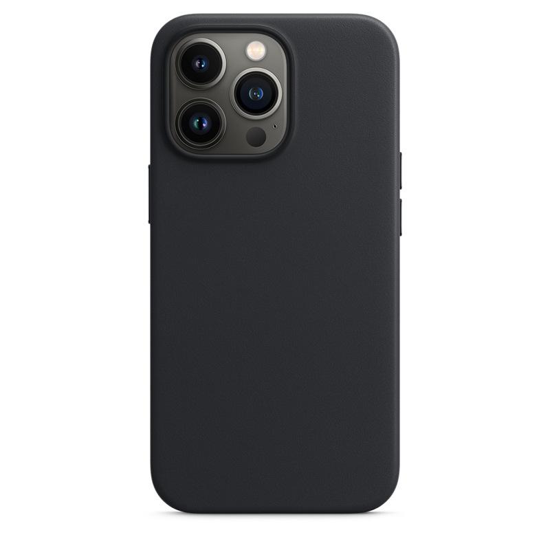 Leather Case For iPhone 18 17 16 15 14 Pro 13 13 Pro Max 12 Max MiNi For Magsafe Cover Wireless Charging Drop Protect Covers