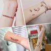 10 Sheets Halloween Horror Wound Temporary Tattoos Waterproof Realistic Blood Tattoo Scar Tattoo Stickers Suitable for Face and