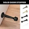 Zinc Alloy Door Stoppers Wall Mounted Door Stop Protectors Wall Protectors Door Hardware for Indoor Outdoor Enduring