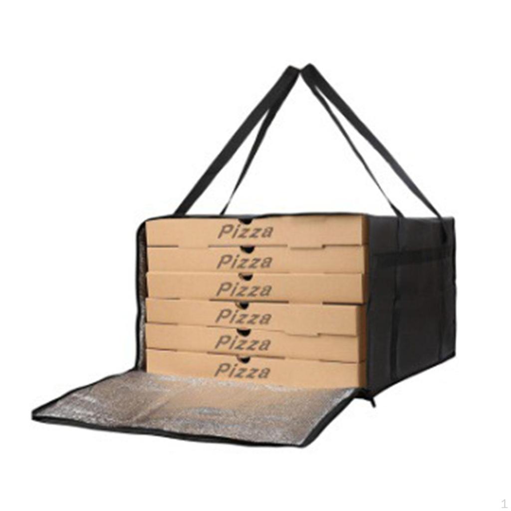 Bag Carrying Case Cold Food Storage Easy To Clean Pizza Warmer for Takeaway Camping