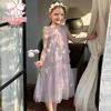 Fulomi Girls' Sweet Mesh Princess Dress