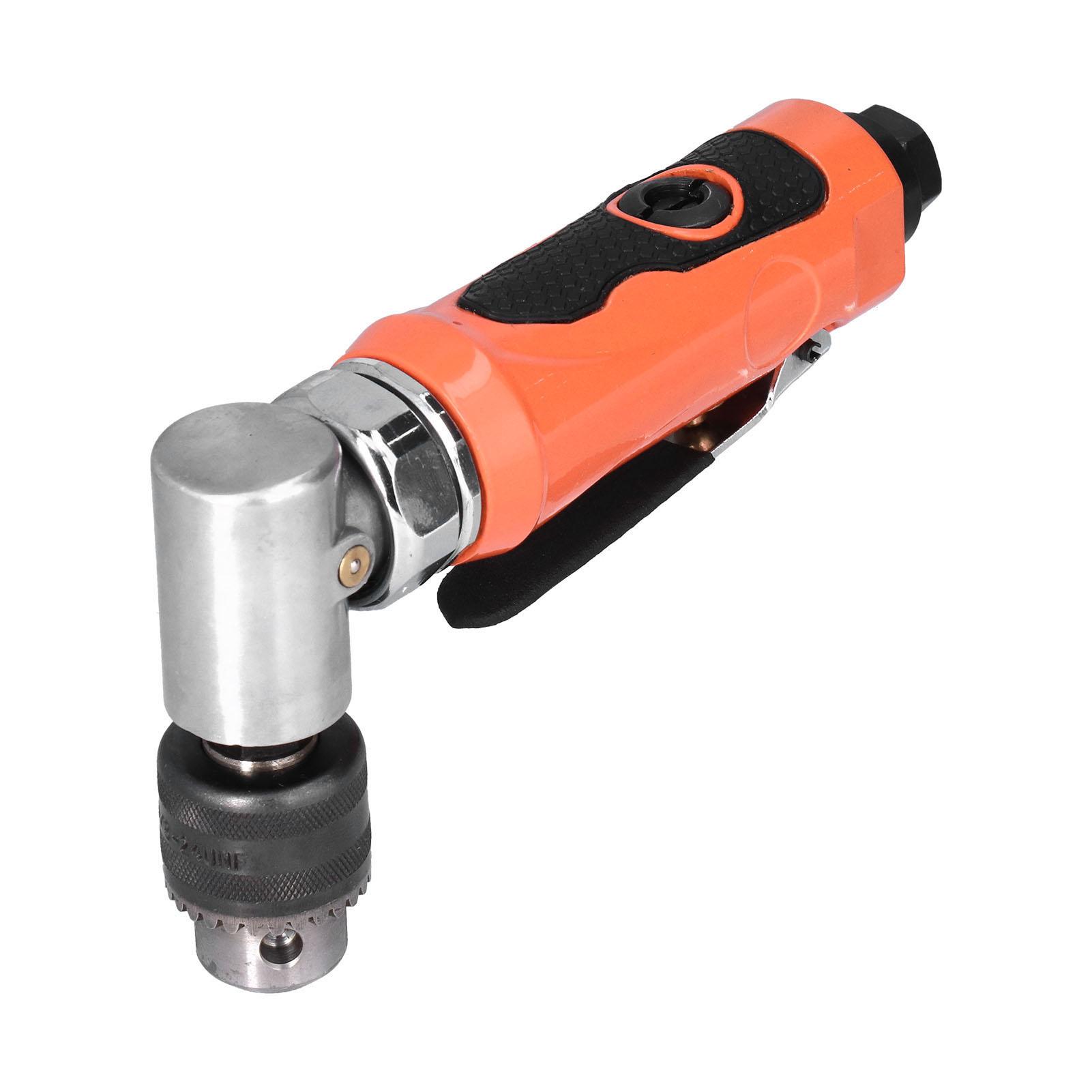 

Pneumatic Drill Air Angular Drilling Machine 90 degrees 1 4in 6mm Elbow Head Manual Tool KP‑555LJapanese Style