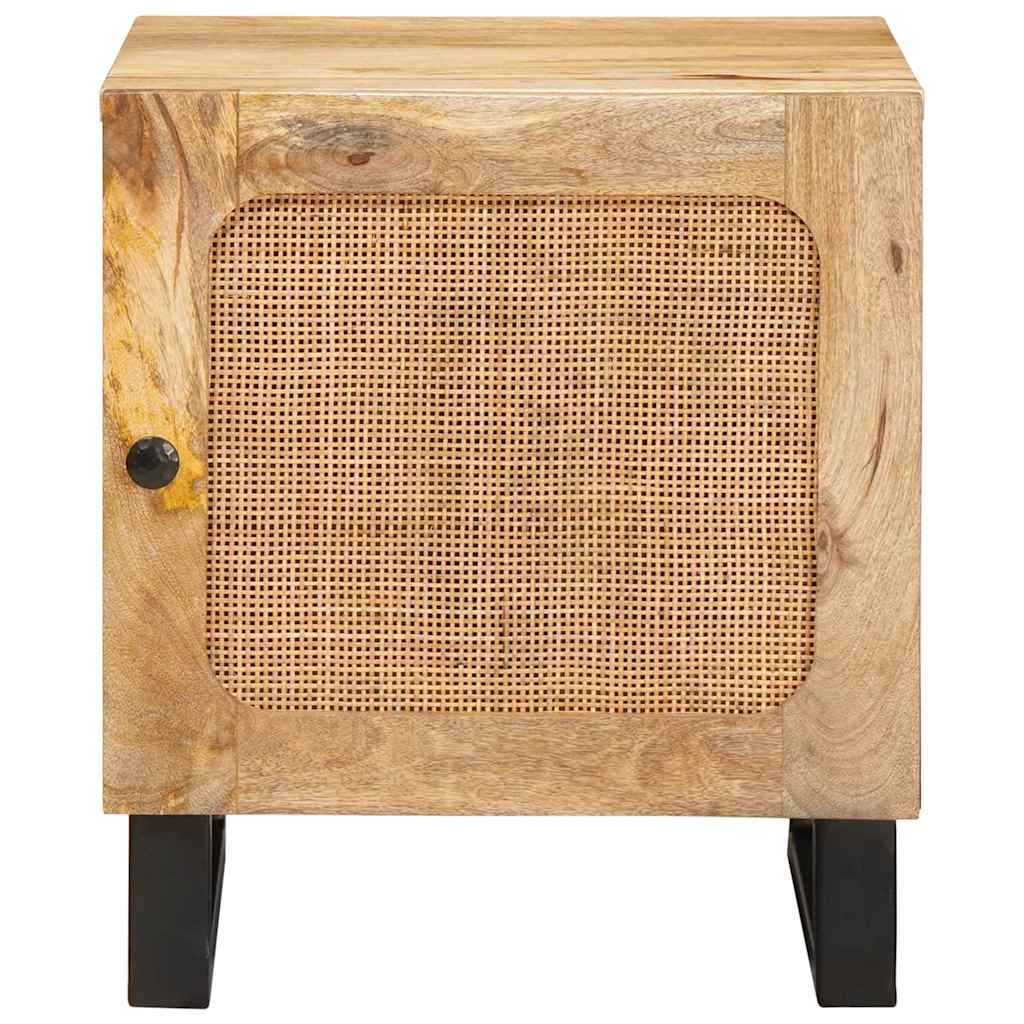 Nightstand Natural 40 X 33 X 46 Cm