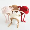 Adorable 3D Ear Children's Knit Hat: Warm, Windproof, and Cold-Resistant Wool Hat for Outdoor Play