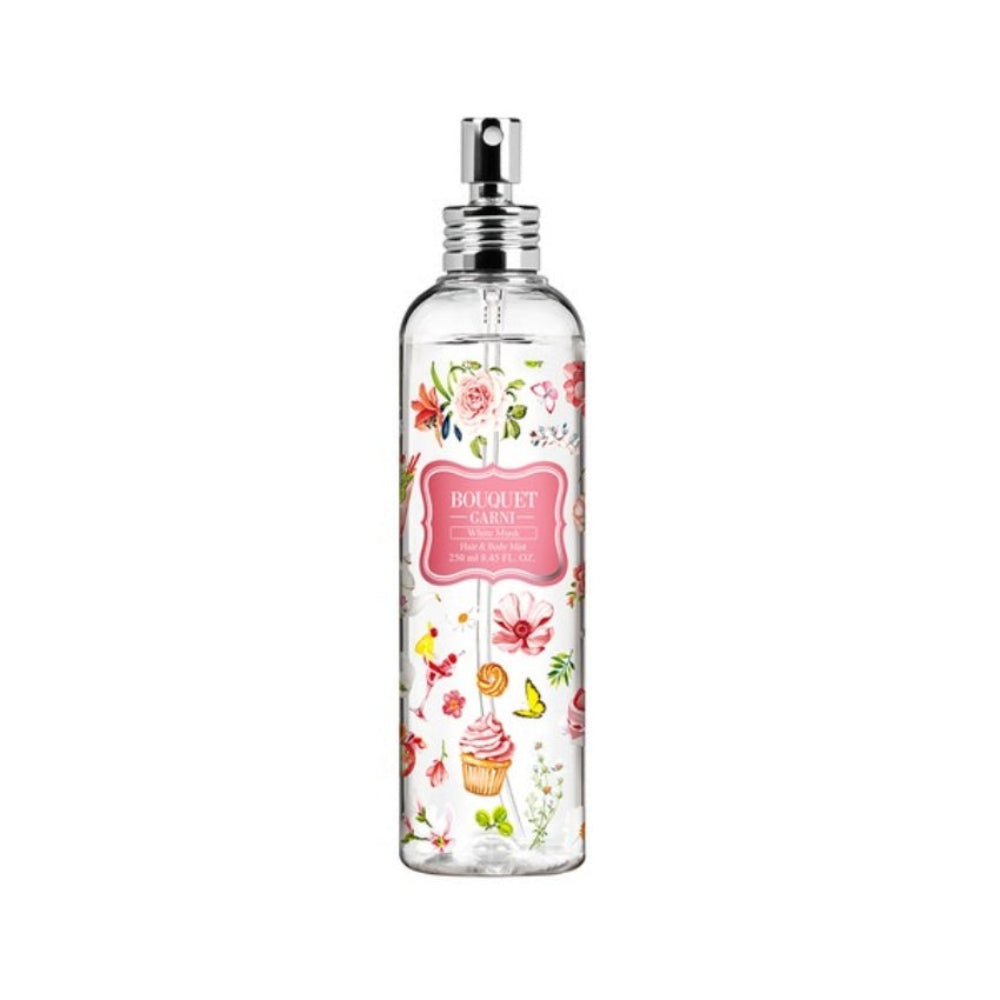 Bouquet Garni Brume Parfumée Cheveux & Corps Musc Blanc 250ml*1Pièce/2Pièces