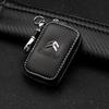 Metal+Leather Car Styling Keychain Key Rings For Citroen C1 C2 C3 C4 C5 C6 C8 C-Crosser C3 Picasso C4 Picasso DS3 Berlingo XSARA