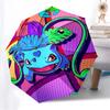 1pc Bulbasaur, Pokémon Automatic Folding Umbrella] Durable Iron Frame & Rod, Portable Folding, Makes a Great Holiday Gift yy251016285