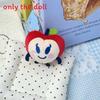 Soft Doll Plush Keychain Small Toy With Embroidery Design For Gifts Birthday