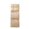 Wall-Mounted Multi-Compartment Travel and Home Storage Bag for Clothes & Underwear