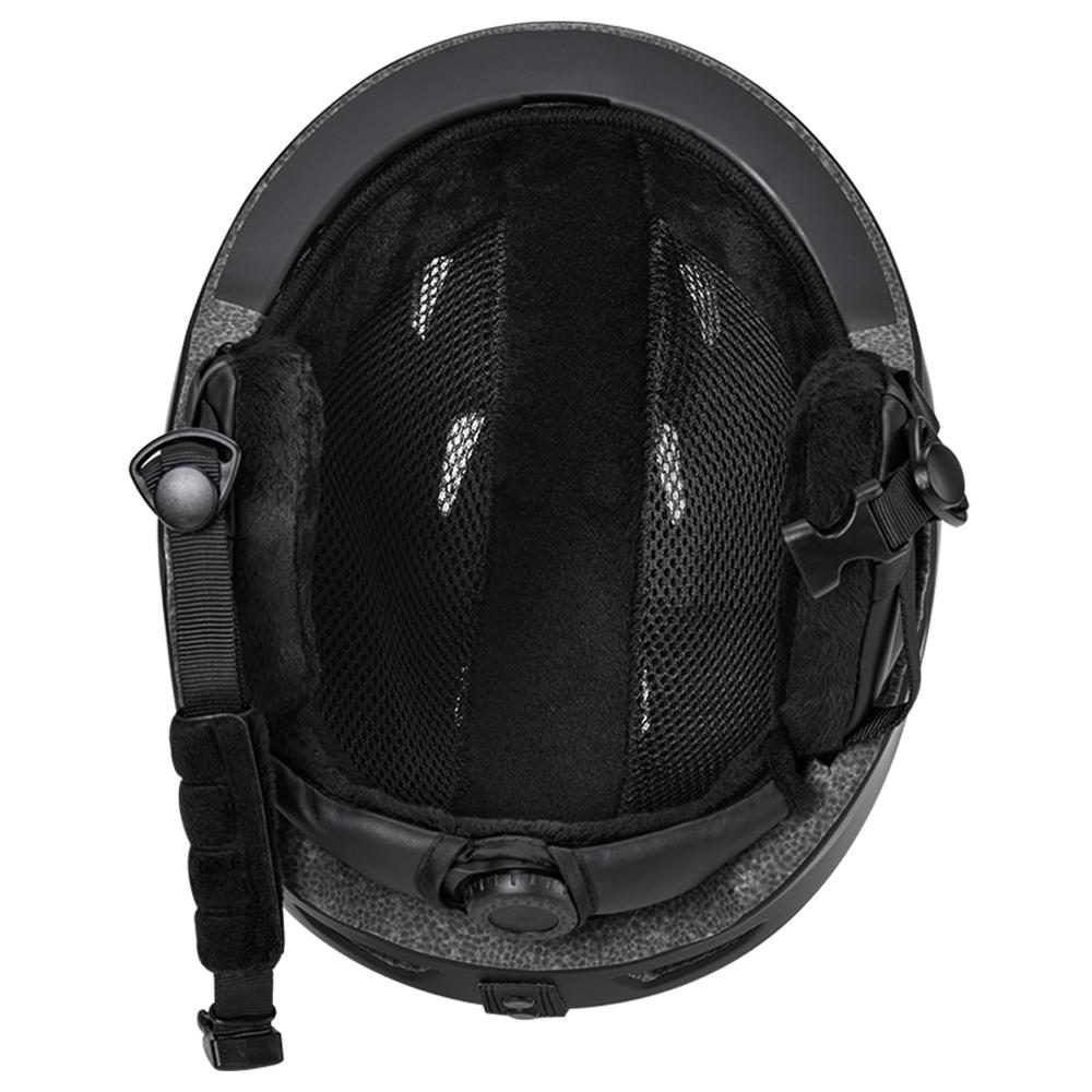 Integruotas šiltas slidinėjimo šalmas, reguliuojamas lengvas, patogus snieglenčių šalmas