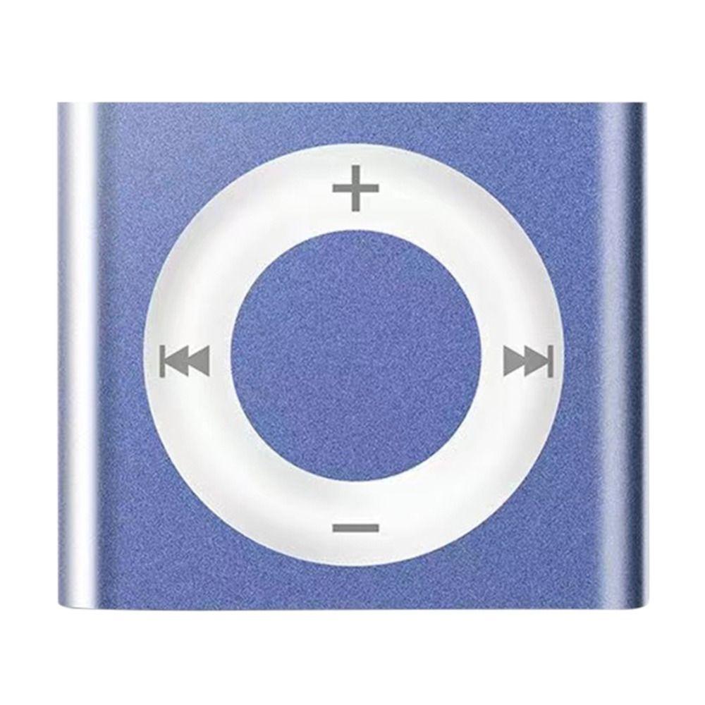 Verlustfreier Klang Tragbarer Mini-MP3-Player Kartenslot Metallclip USB-MP3-Musikplayer Schlank Unterstützt SD TF Studenten-Walkman Geschenk