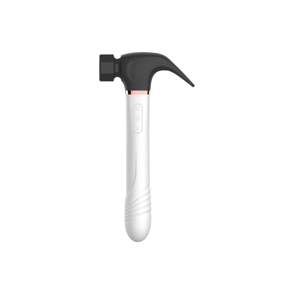 Multi-frequency Sucking Telescopic Hammer Vibrator