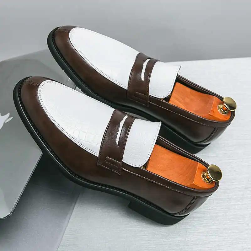 Fashion Party Khaki Men Fitness Gym Shoes Flats Loafers Sneakers Black Spring Sport Nice Trending Products Type Universal Brands