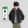 Zuoxi Children's Functional Waterproof Multi-Pocket Shell Jacket