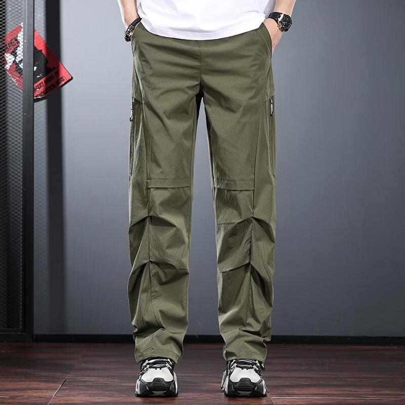 Men s Outdoor Lightweight Tactical Quick-Dry Straight-Leg Pants XL