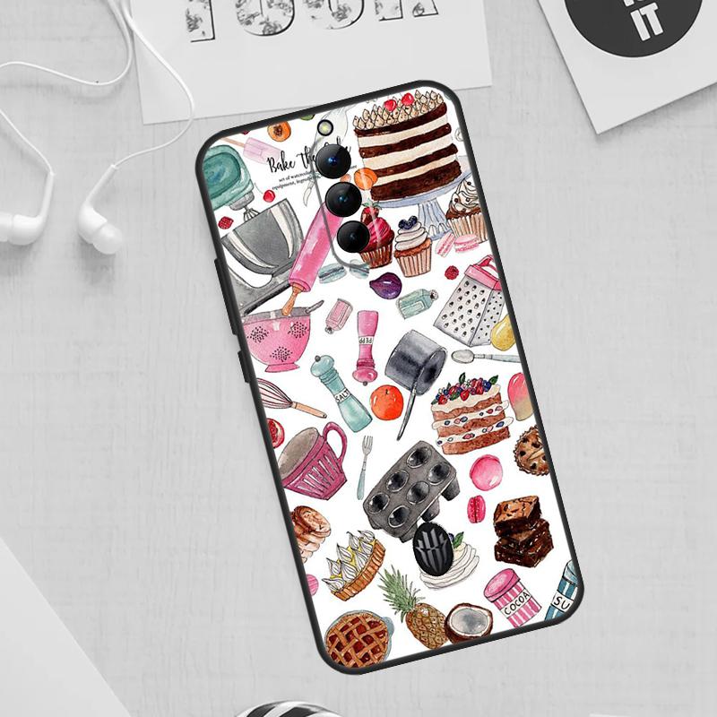 Baking Cook Chef Case For ZTE Nubia Red Magic 11 10 9 8 8S 9S 10S Pro Plus 6 7 6S 7S For RedMagic 10 Air Cover