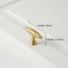 Brushed Antique Brass Cabinet Pulls Solid Brass Wardrobe Handles Furniture Handles  Kitchen Use