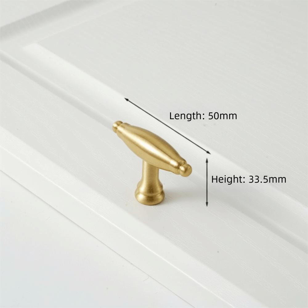 Brushed Antique Brass Cabinet Pulls Solid Brass Wardrobe Handles Furniture Handles Kitchen Use