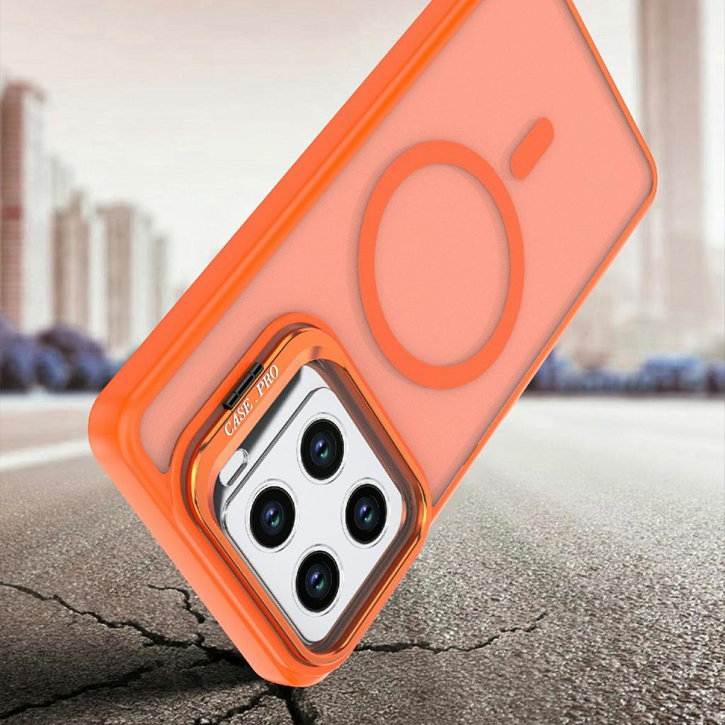 Для ZTE Blade A56 Магнітний чохол Складана підставка Матовий ПК + ТПУ Чохол для телефону