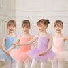 Sequins Girls Ballet Tutu Skirts Dance Leotards Open Back Children Ballet Stage Performance Costumes