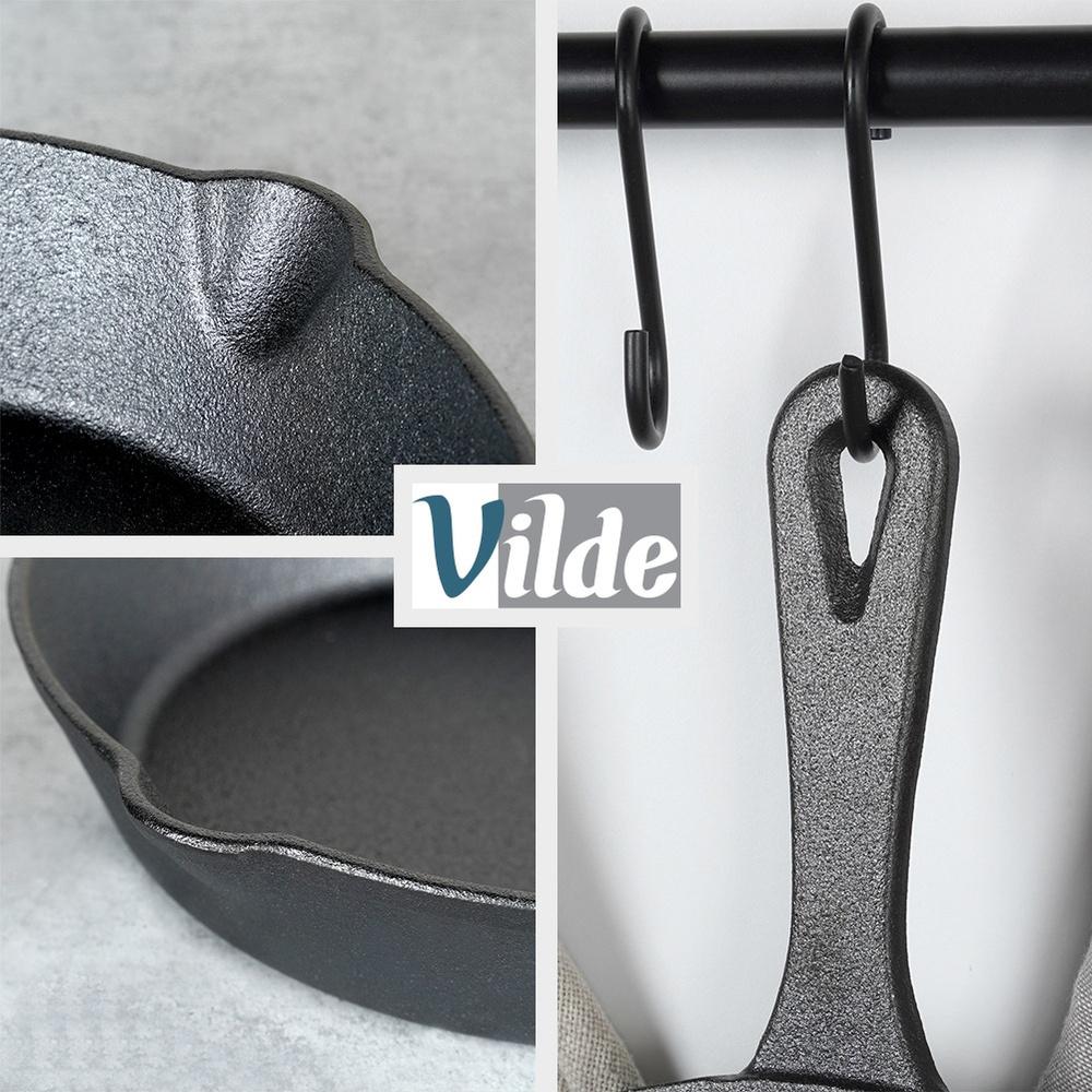 Set Of Cast Iron Frying Pans With Silicone Cover Cast Line 20 Cm / 30 Cm 2 Pcs.