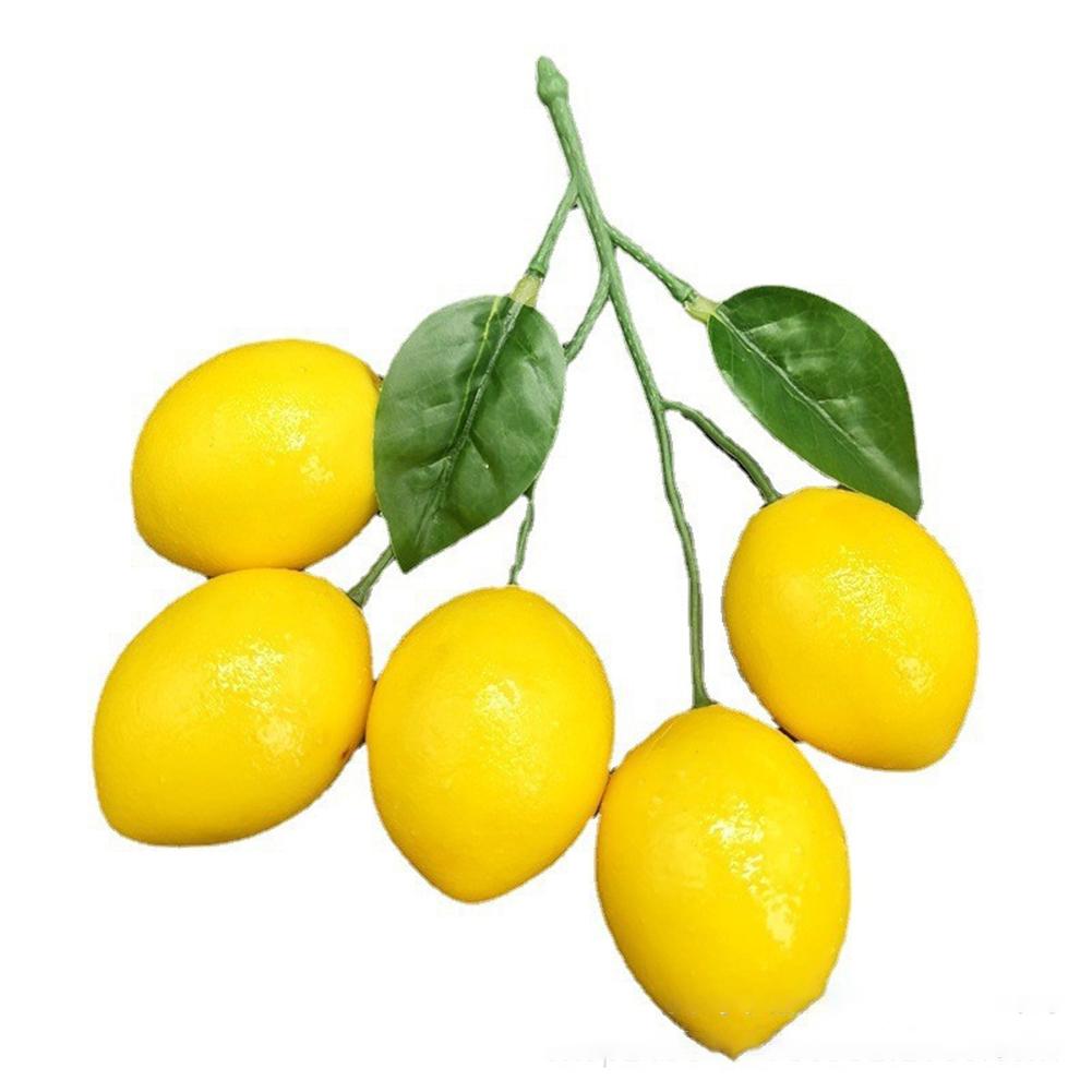 Artificial Lemon Artificial Lemon Fruit Imitation Lemon