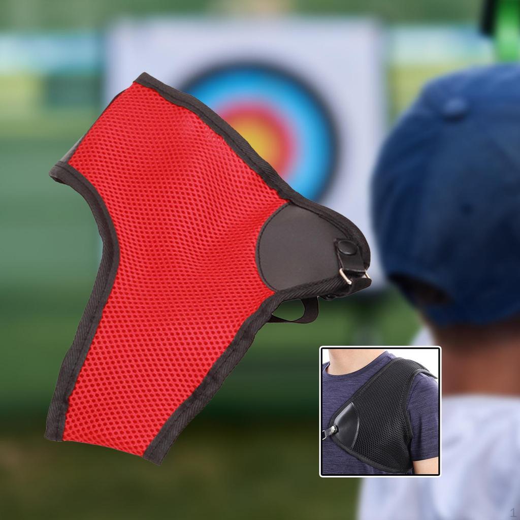 Lukostřelecký chránič hrudi pro dlouhý luk, Pohodlný, Odolný, Reflexní luky, Vybavení, Opakovaně použitelný, Levý