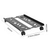 PC Stand Computer Tower Stand with Caster Wheels Adjustable Mobile CPU Stand Steel Heavy-Duty PC Tower Stand PC Tower CPU Holder