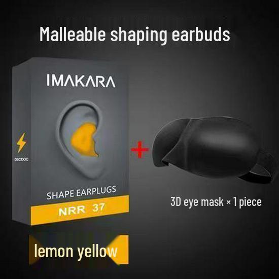 Noise-Blocking Earplugs for Sleeping and Studying - Heat-Molded, Anti-Snoring Solution