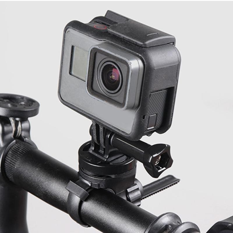 360 Degree Rotatable Bicycles Action Camera Holder Round/Flat Handlebars Camera Mount Bikes Action Camera Holder Stand