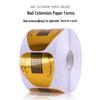 Gold Horseshoe Nail Extension Paper Holder - 500 Sheets