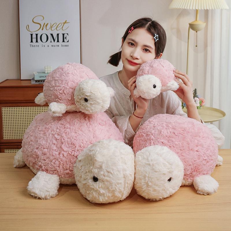 Non-Toxic Kawaii Tortoise Plush Toy Stuffed Soft Animal Sea Turtle Pillow Cushion Home Decor Birthday Gift